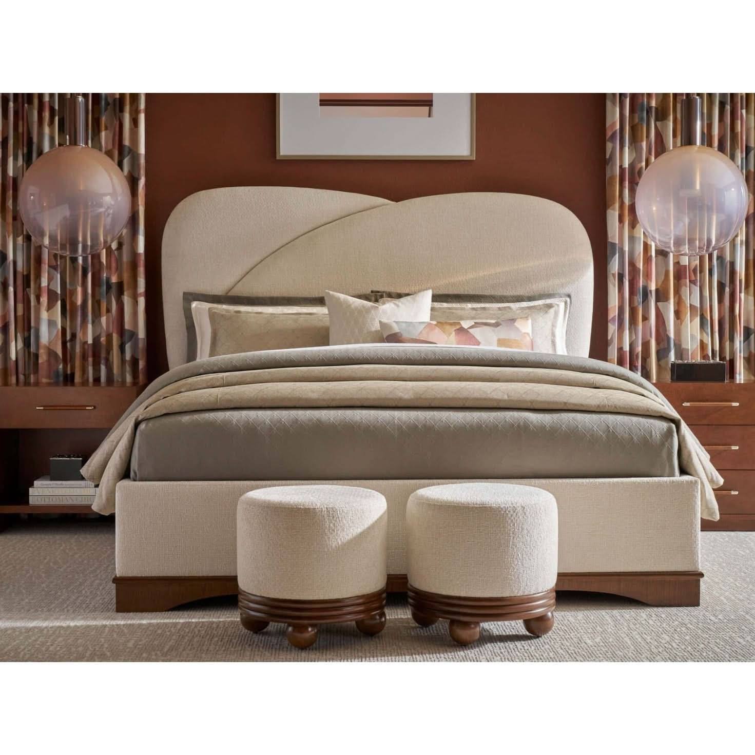 Theodore Alexander Nightstand Origins in Landmark   Nicholas John Interiors