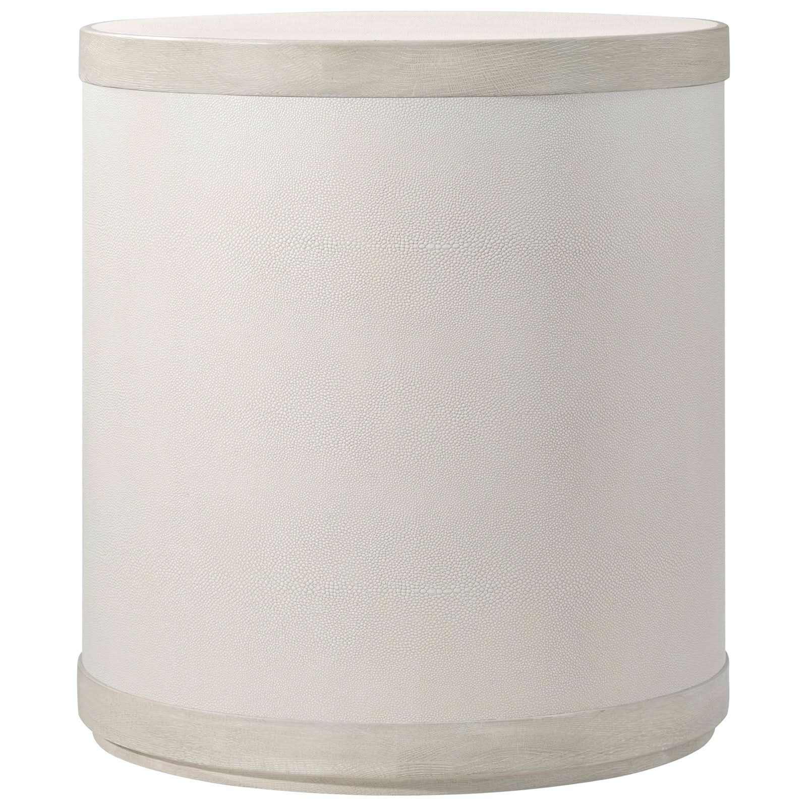 Theodore Alexander Maxwell Drum Side Table Light   Nicholas John Interiors