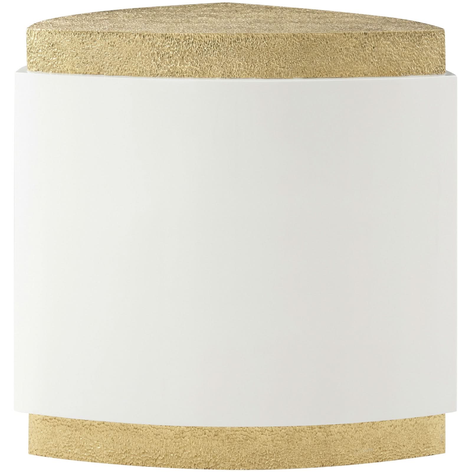 Theodore Alexander Judith Leiber Triangle Side Table   Nicholas John Interiors