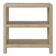 Theodore Alexander Montauk Tall Side Table Light   Nicholas John Interiors