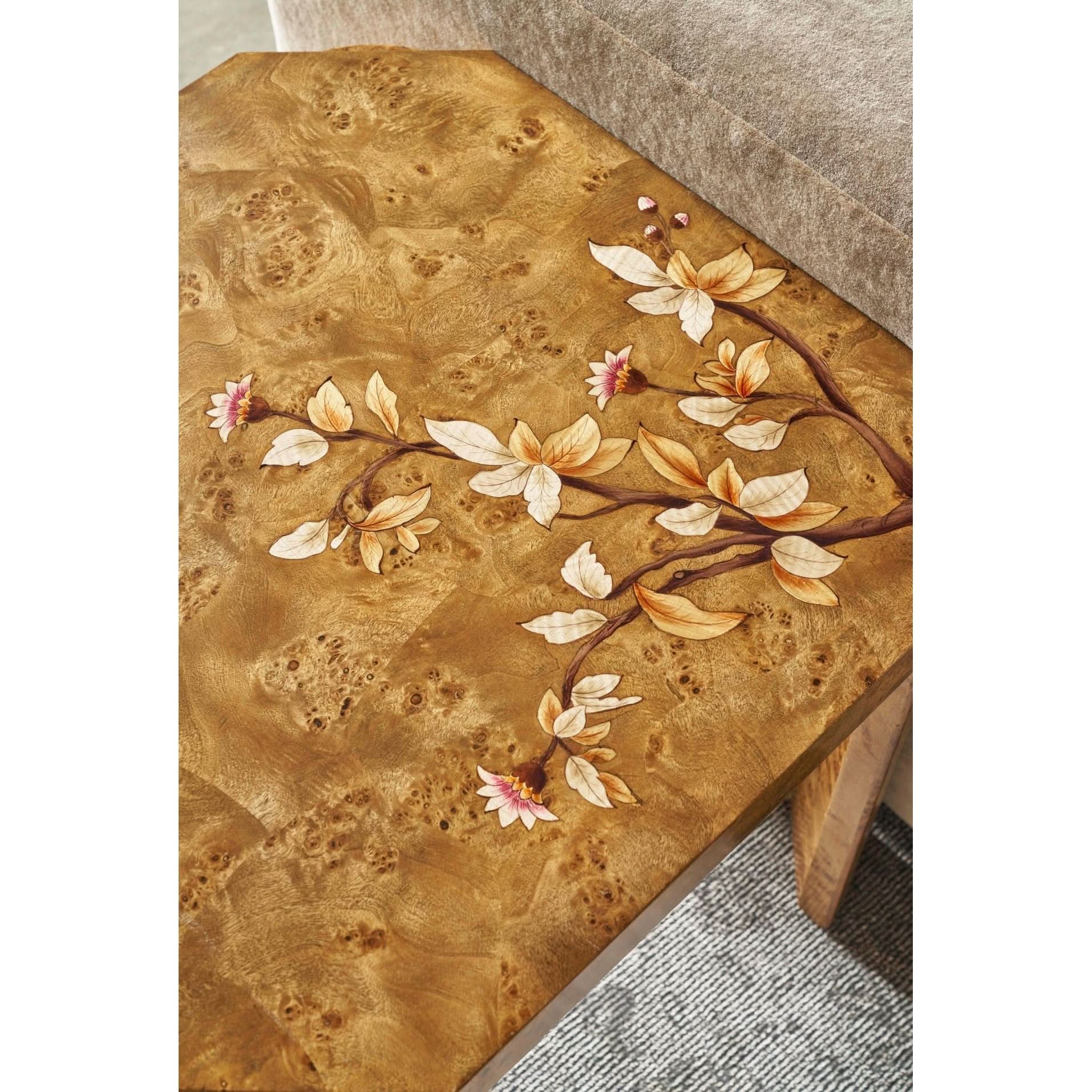 Theodore Alexander Parterre Side Table   Nicholas John Interiors