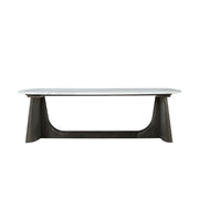 Theodore Alexander Repose Wooden Coffee Table Marble Top   Nicholas John Interiors