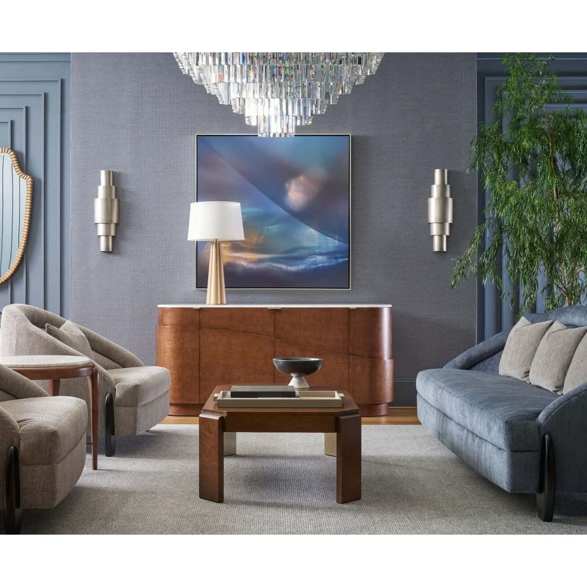 Theodore Alexander Table Origins Rectangle Coffee in Landmark   Nicholas John Interiors