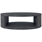 Theodore Alexander Maxwell Round Coffee Table Small Dark   Nicholas John Interiors