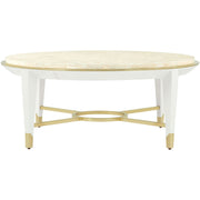 Theodore Alexander Judith Leiber Round Coffee Table   Nicholas John Interiors