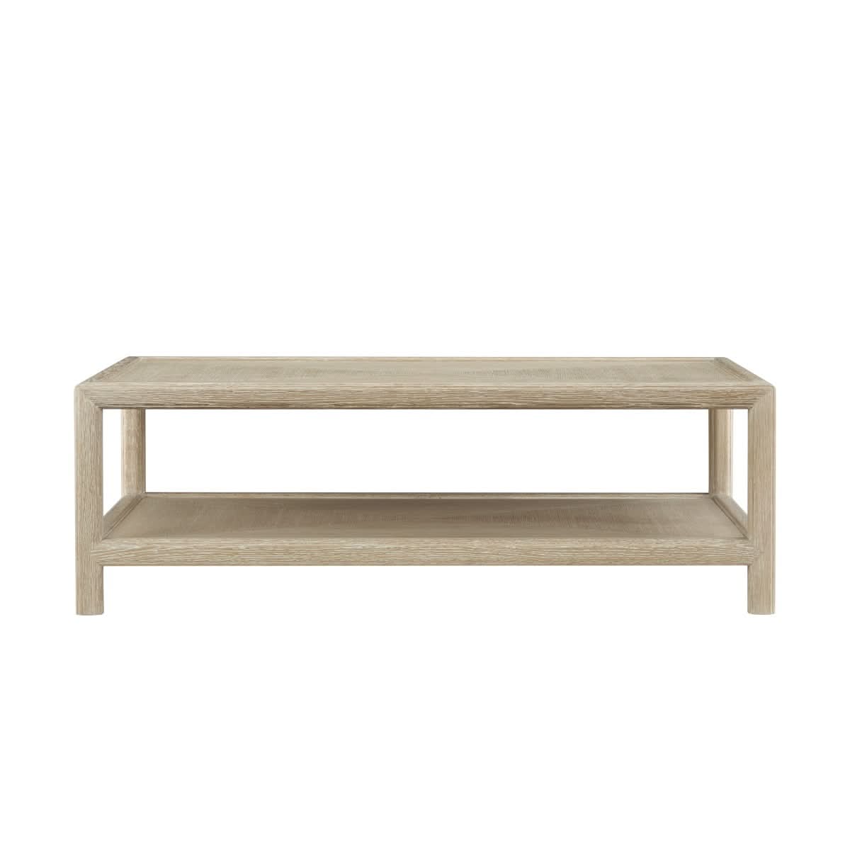 Theodore Alexander Montauk Rectangular Coffee Table Light   Nicholas John Interiors