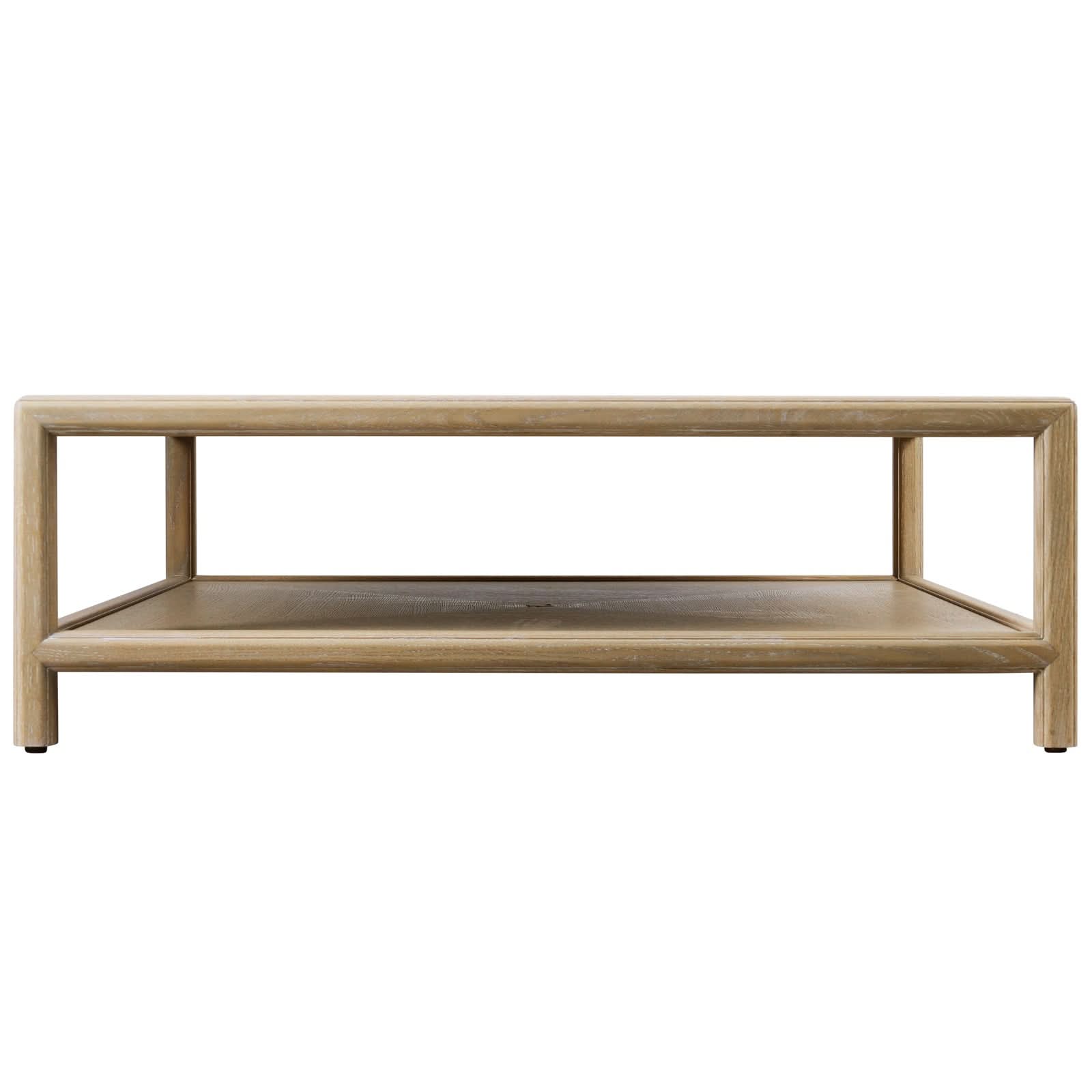 Theodore Alexander Montauk Square Coffee Table Light   Nicholas John Interiors