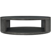 Theodore Alexander Maxwell Round Coffee Table Large Dark   Nicholas John Interiors