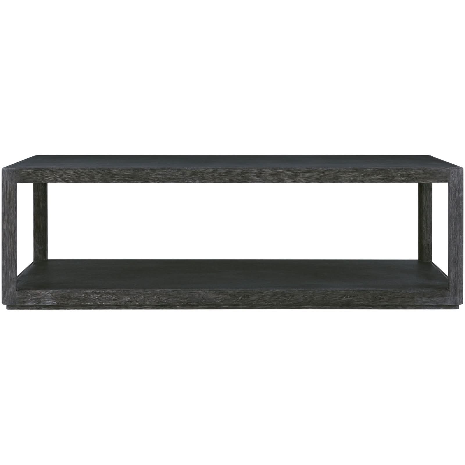 Theodore Alexander Maxwell Rectangular Coffee Table Dark   Nicholas John Interiors