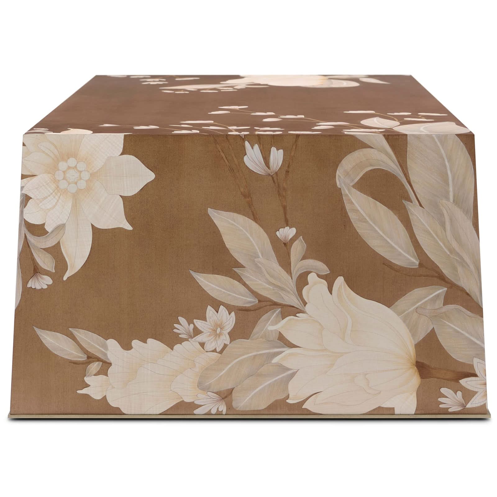 Theodore Alexander Table Bouquet Coffee in Toasted Cashew   Nicholas John Interiors