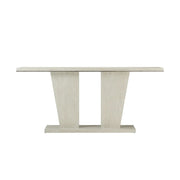 Theodore Alexander Breeze Double Pedestal Console   Nicholas John Interiors
