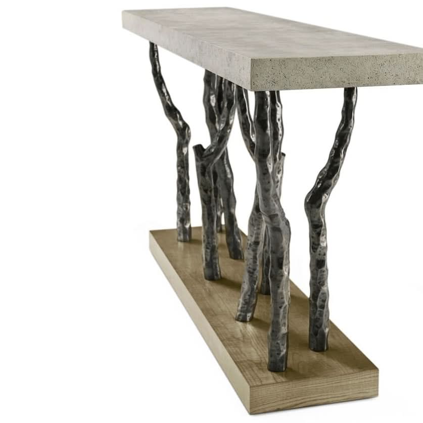 Theodore Alexander Catalina Branch Console   Nicholas John Interiors