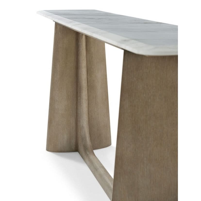 Theodore Alexander Repose Console Table Marble Top   Nicholas John Interiors