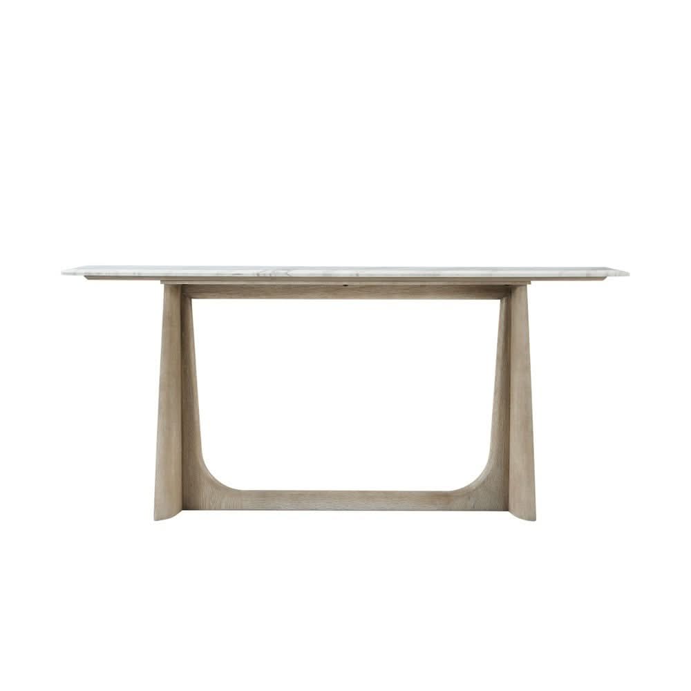 Theodore Alexander Repose Console Table Marble Top   Nicholas John Interiors