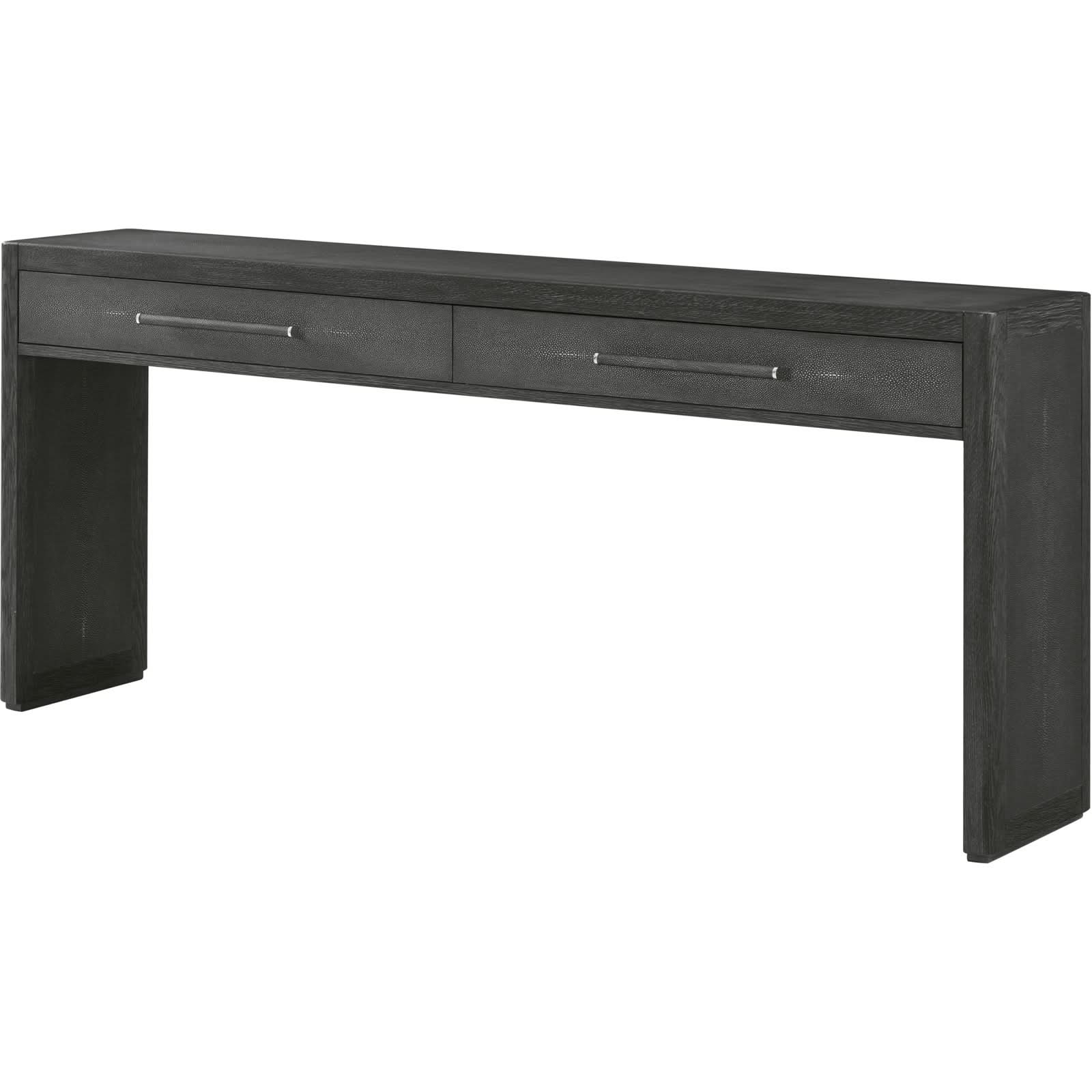Theodore Alexander Maxwell 2-Drawer Console Table Dark   Nicholas John Interiors
