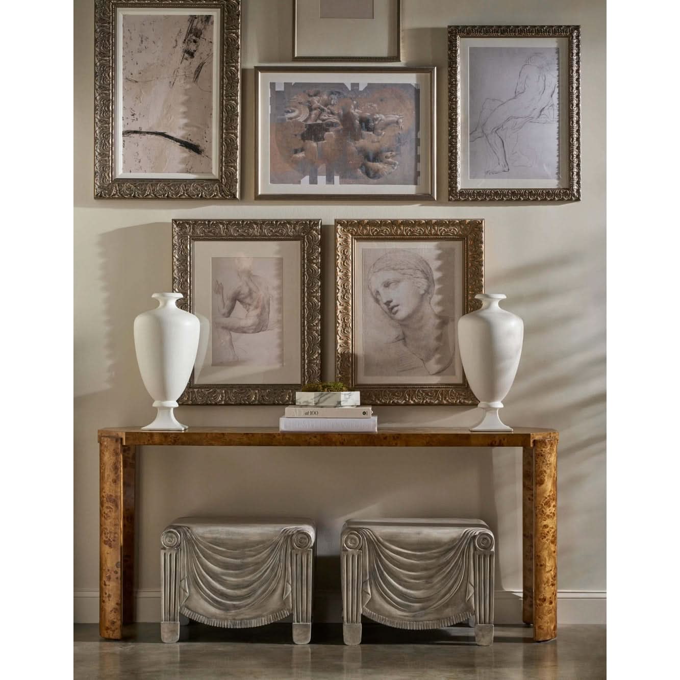 Theodore Alexander Chloris Console Table   Nicholas John Interiors