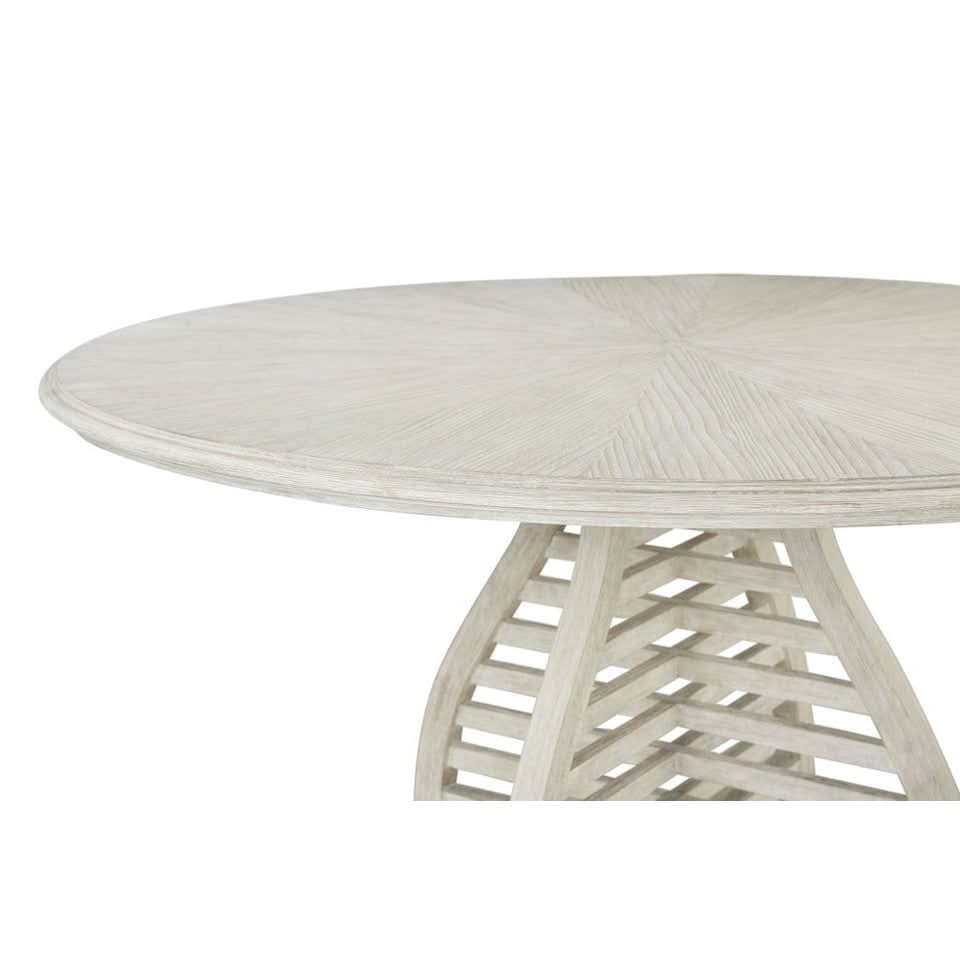 Theodore Alexander Breeze Slatted Dining Table   Nicholas John Interiors
