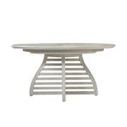 Theodore Alexander Breeze Slatted Extending Dining Table 152-193cm   Nicholas John Interiors