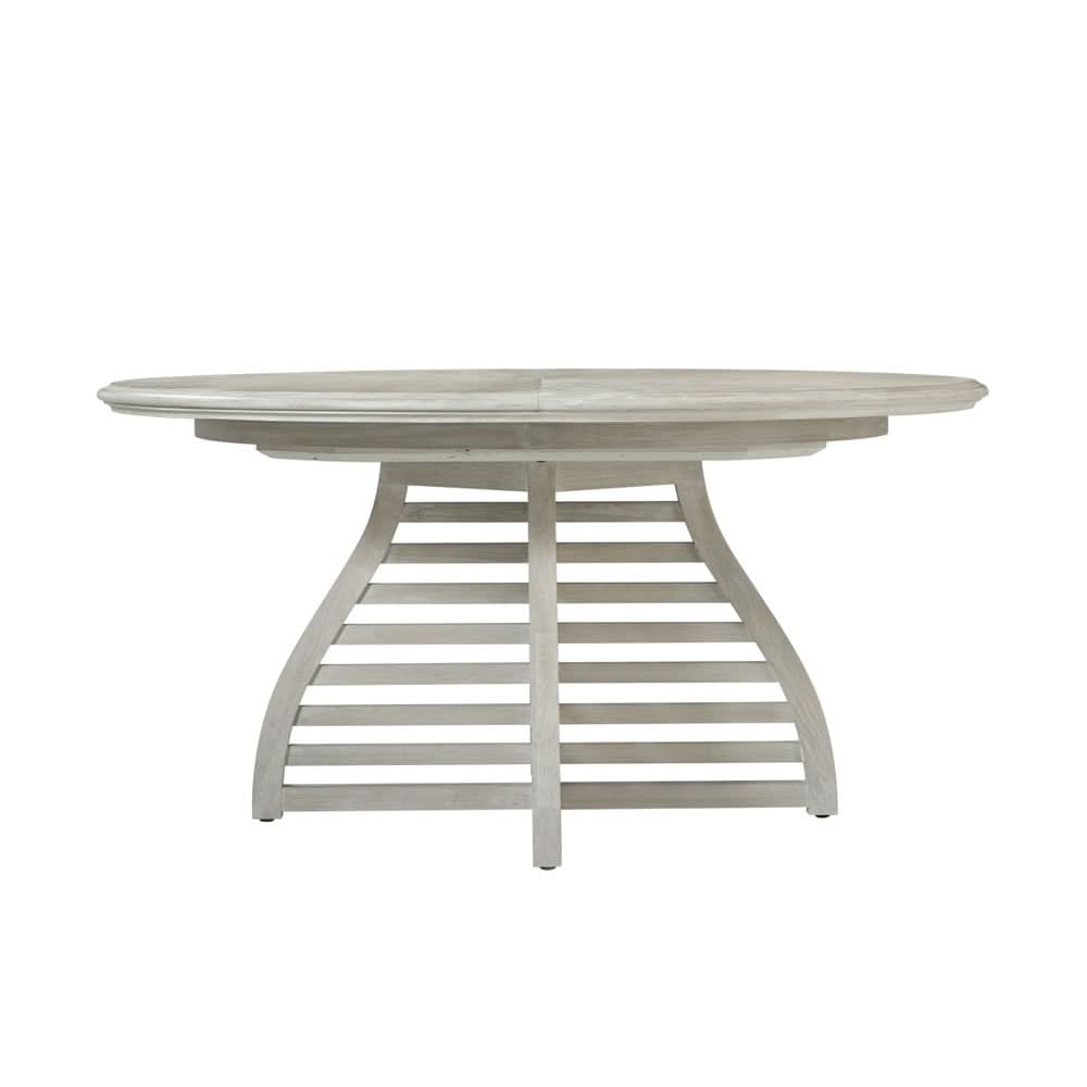 Theodore Alexander Breeze Slatted Extending Dining Table 152-193cm   Nicholas John Interiors