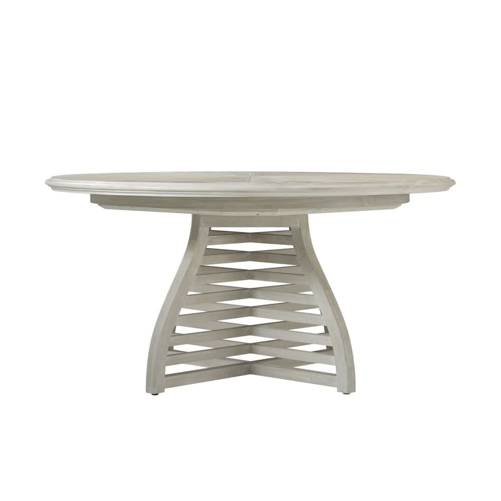 Theodore Alexander Breeze Slatted Extending Dining Table 152-193cm   Nicholas John Interiors