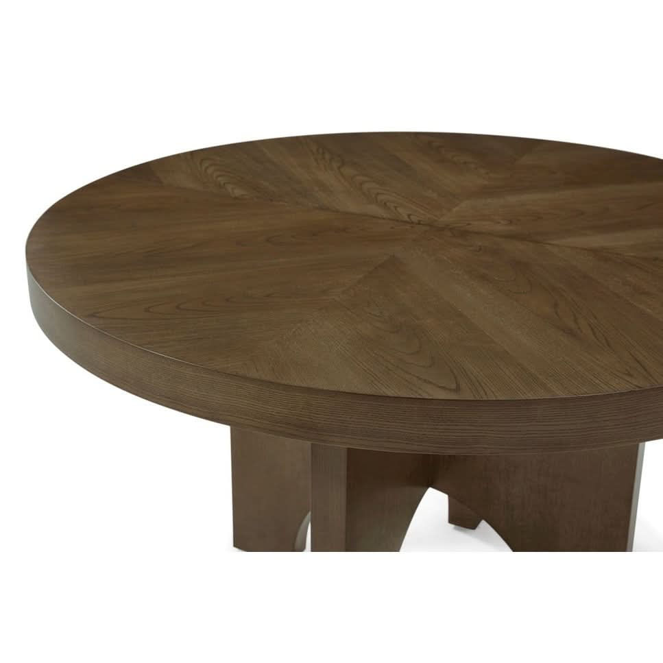 Theodore Alexander Catalina Extending Round Dining Table 137 - 183cm   Nicholas John Interiors