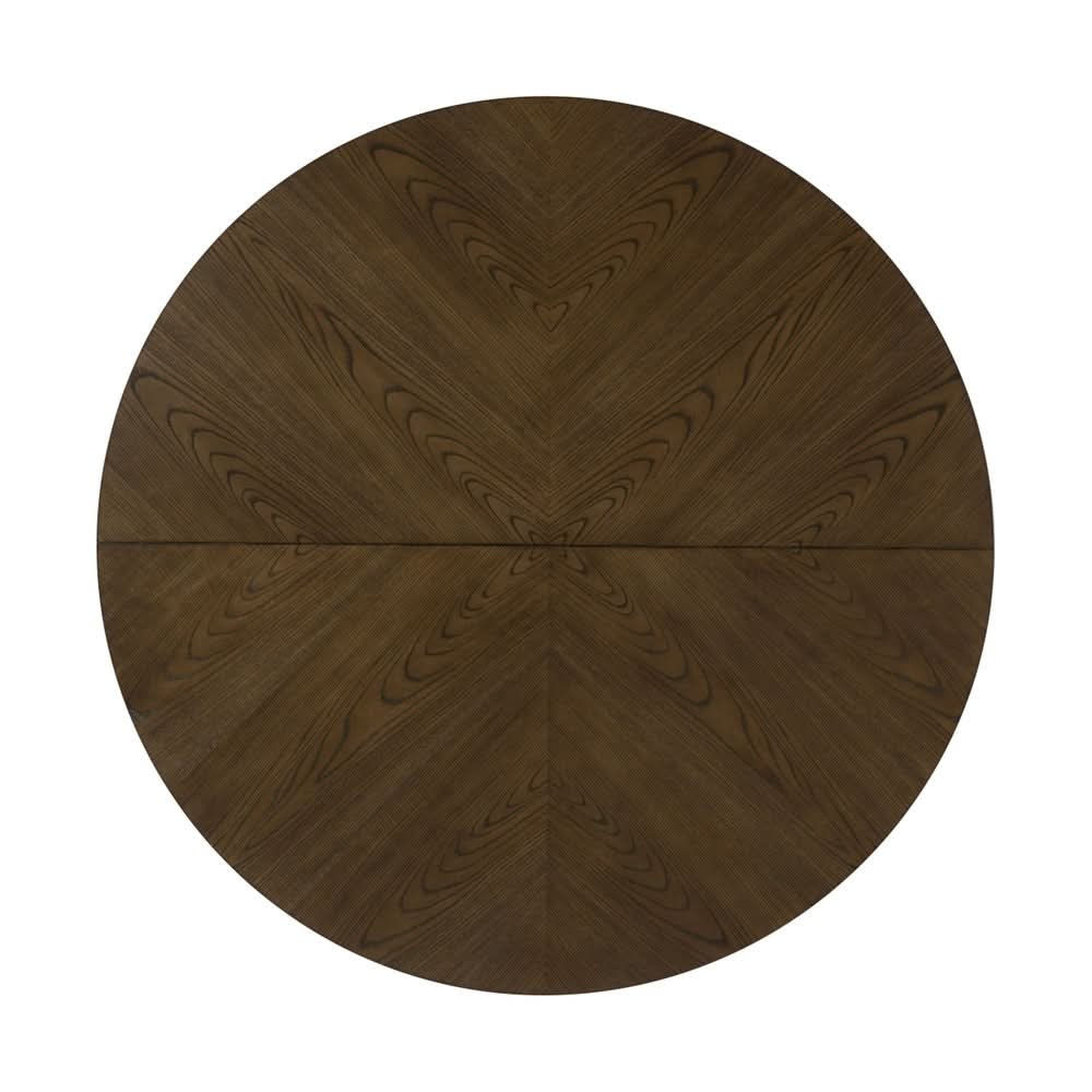 Theodore Alexander Catalina Extending Round Dining Table 137 - 183cm   Nicholas John Interiors