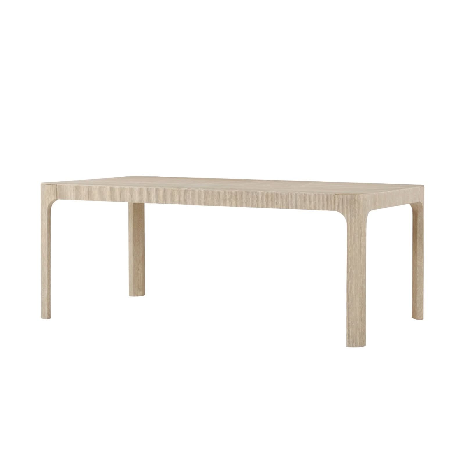 Theodore Alexander Horizon Rectangular Extension Dining Table 193cm - 276cm   Nicholas John Interiors