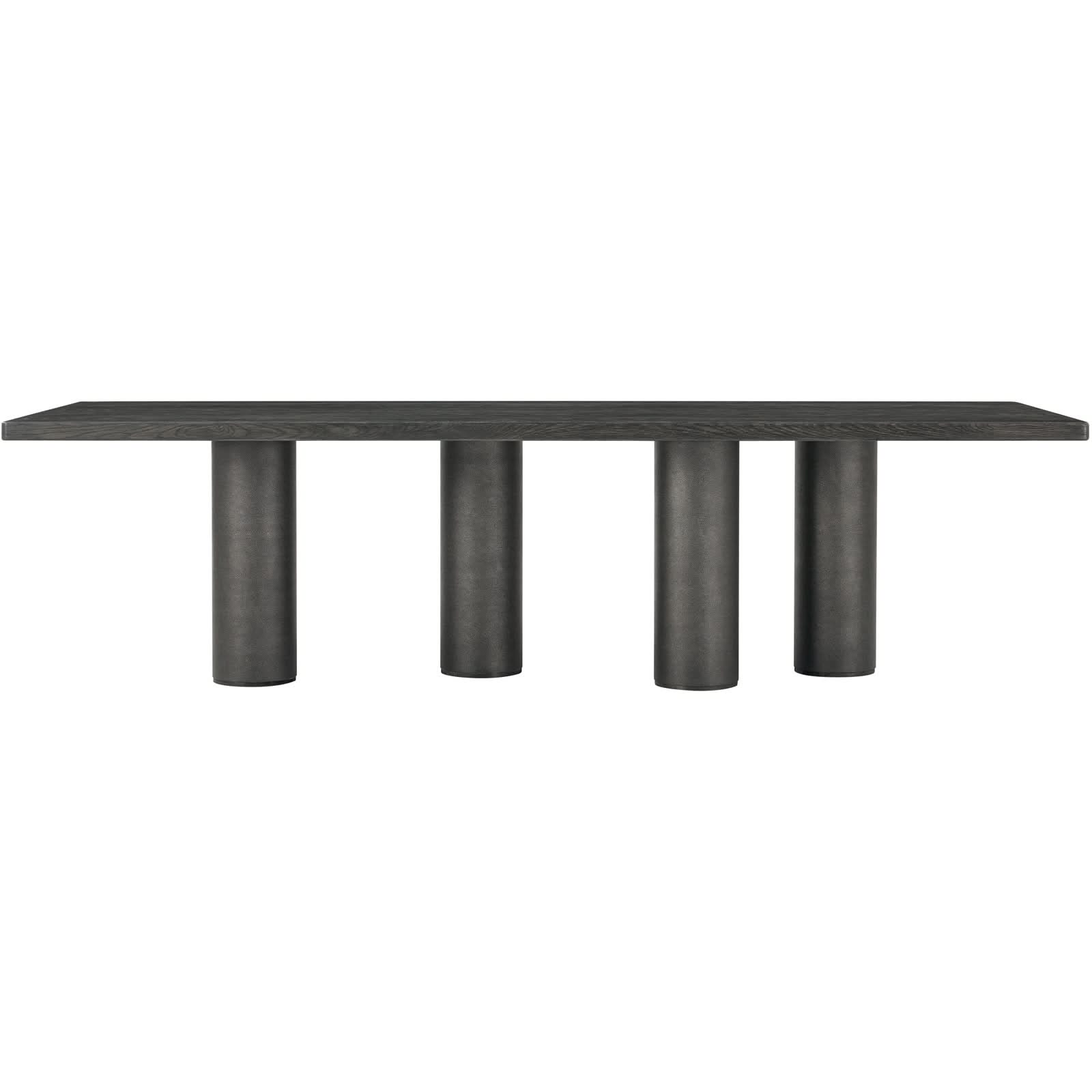 Theodore Alexander Maxwell Rectangular Dining Table Dark   Nicholas John Interiors