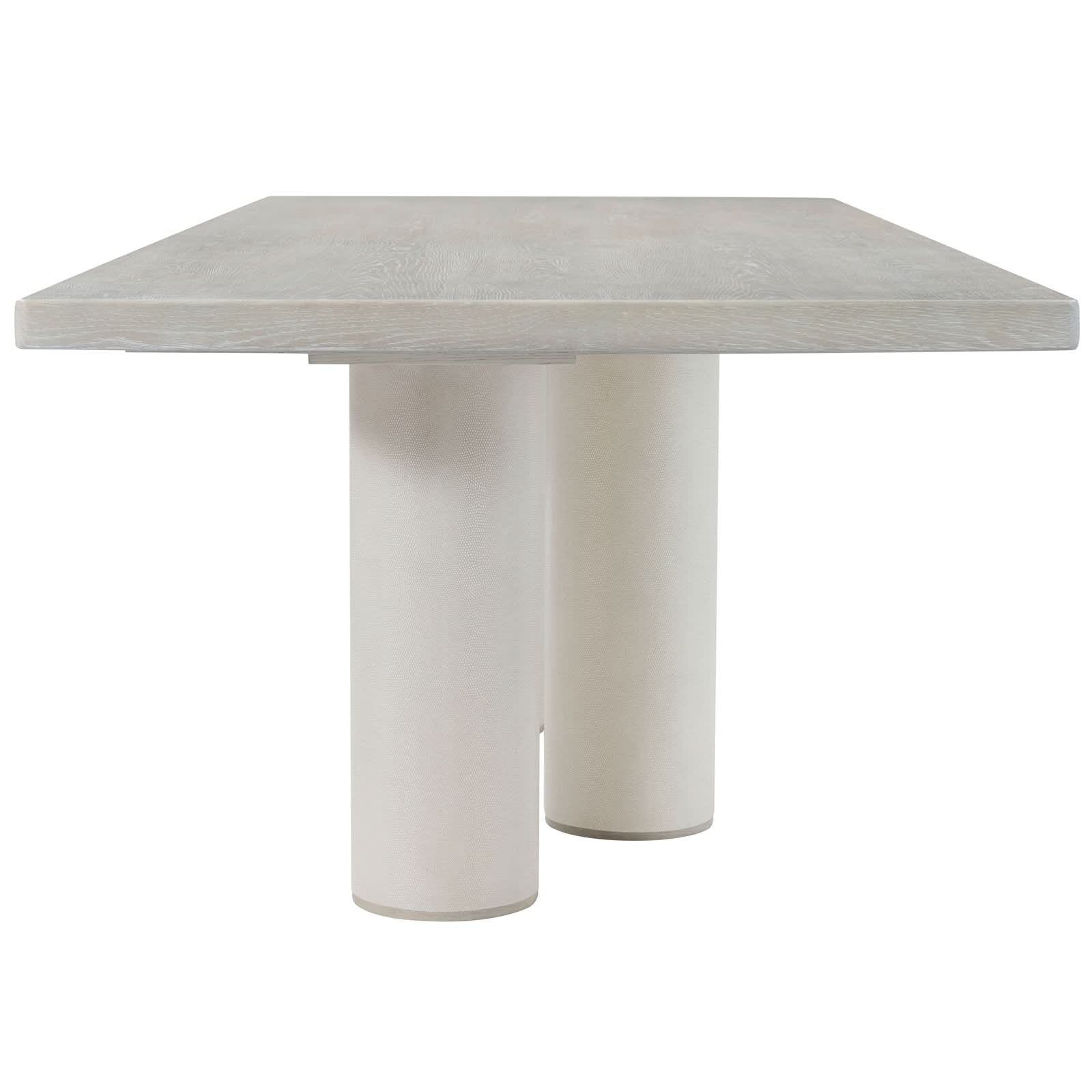 Theodore Alexander Maxwell Rectangular Dining Table Light   Nicholas John Interiors