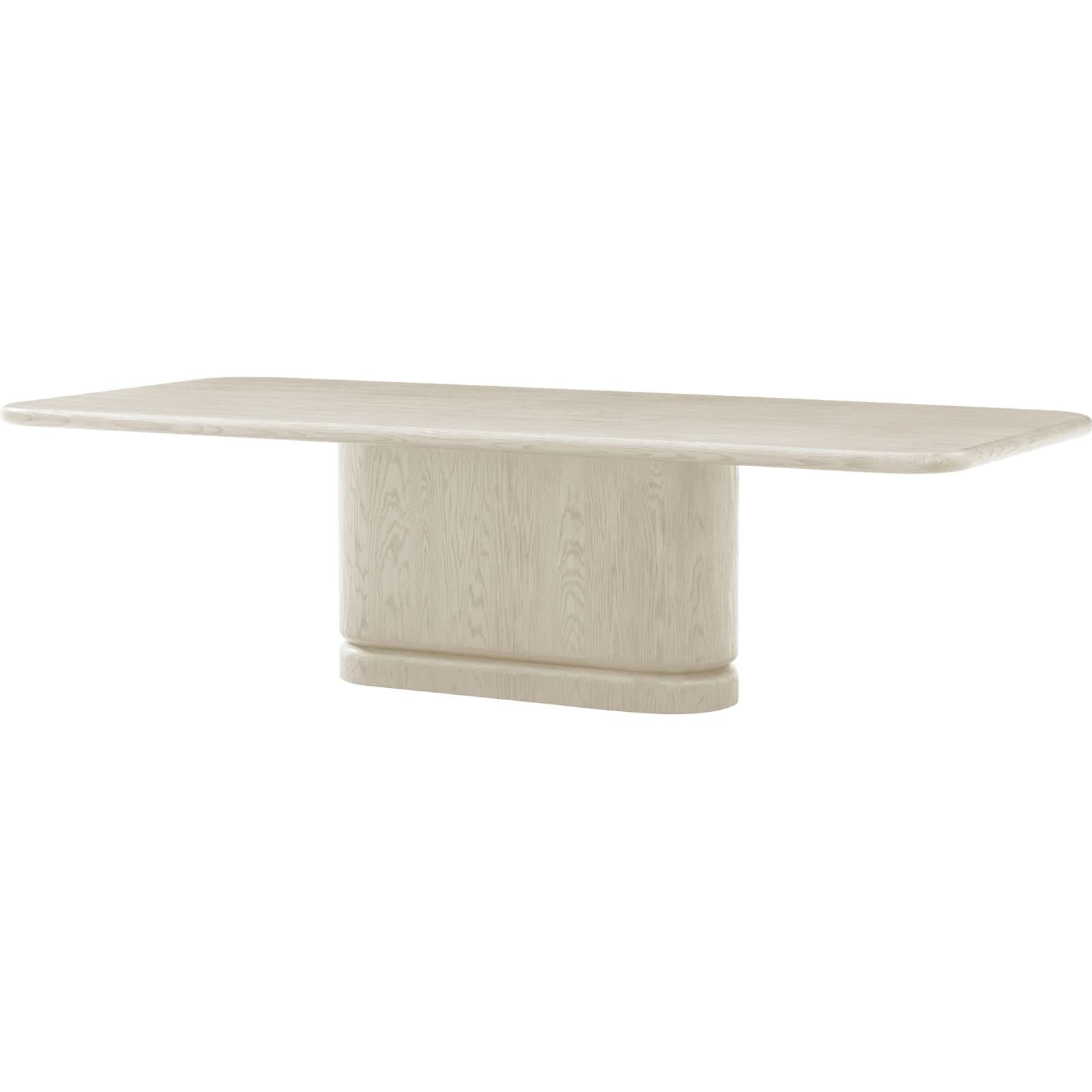 Theodore Alexander Luna Rectangle Dining Table Light   Nicholas John Interiors