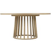 Theodore Alexander Montauk Round Dining Table Light   Nicholas John Interiors