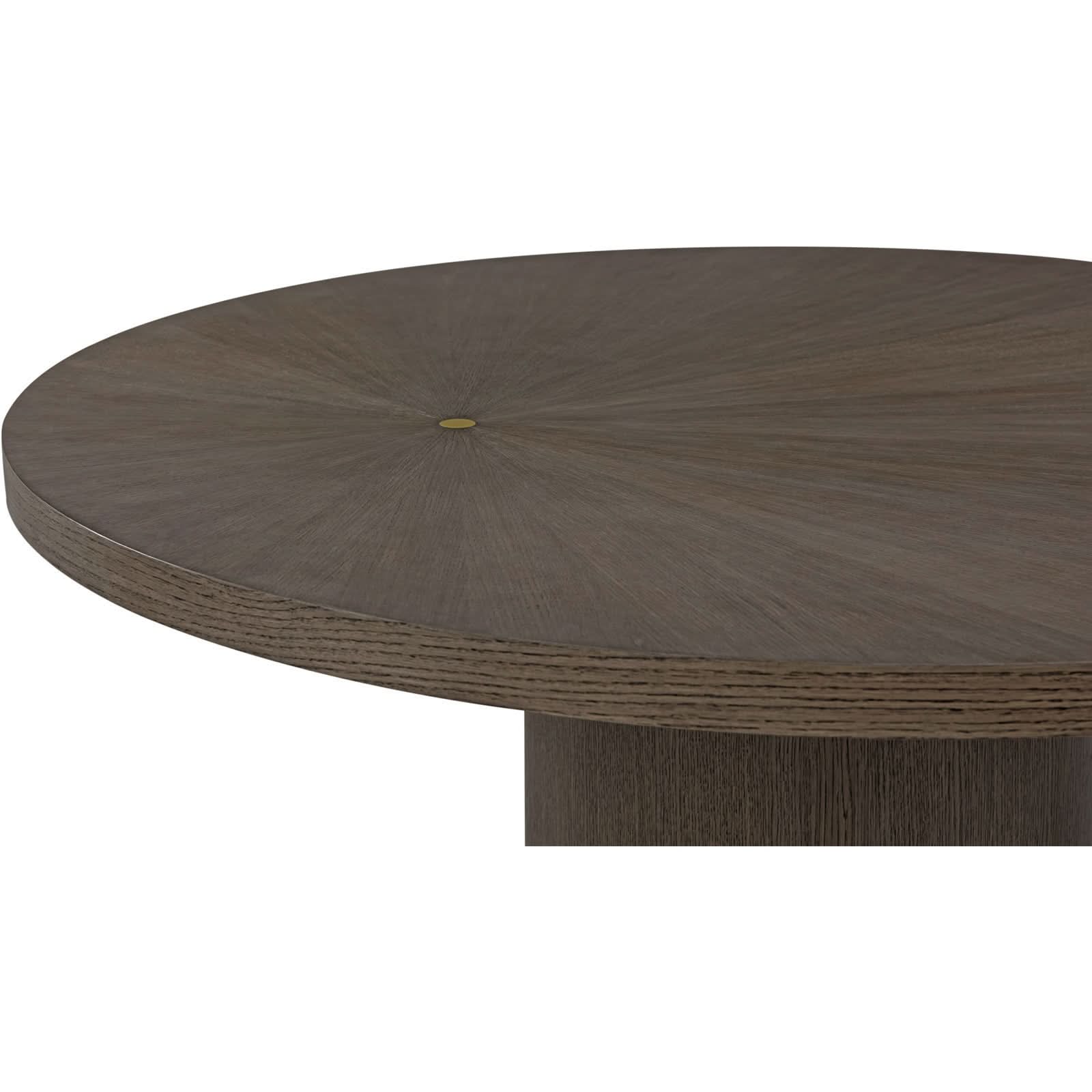 Theodore Alexander Judith Leiber Round Sunburst Dining Table Dark   Nicholas John Interiors