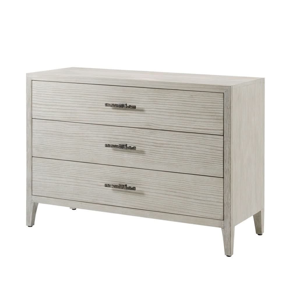 Theodore Alexander Breeze Three Drawer Chest   Nicholas John Interiors