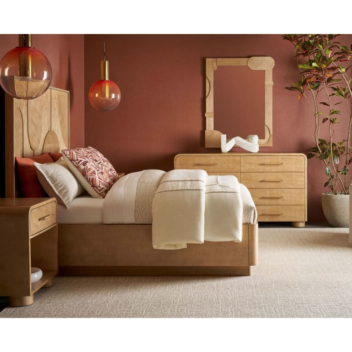 Theodore Alexander II Origins Dresser in Sesame   Nicholas John Interiors
