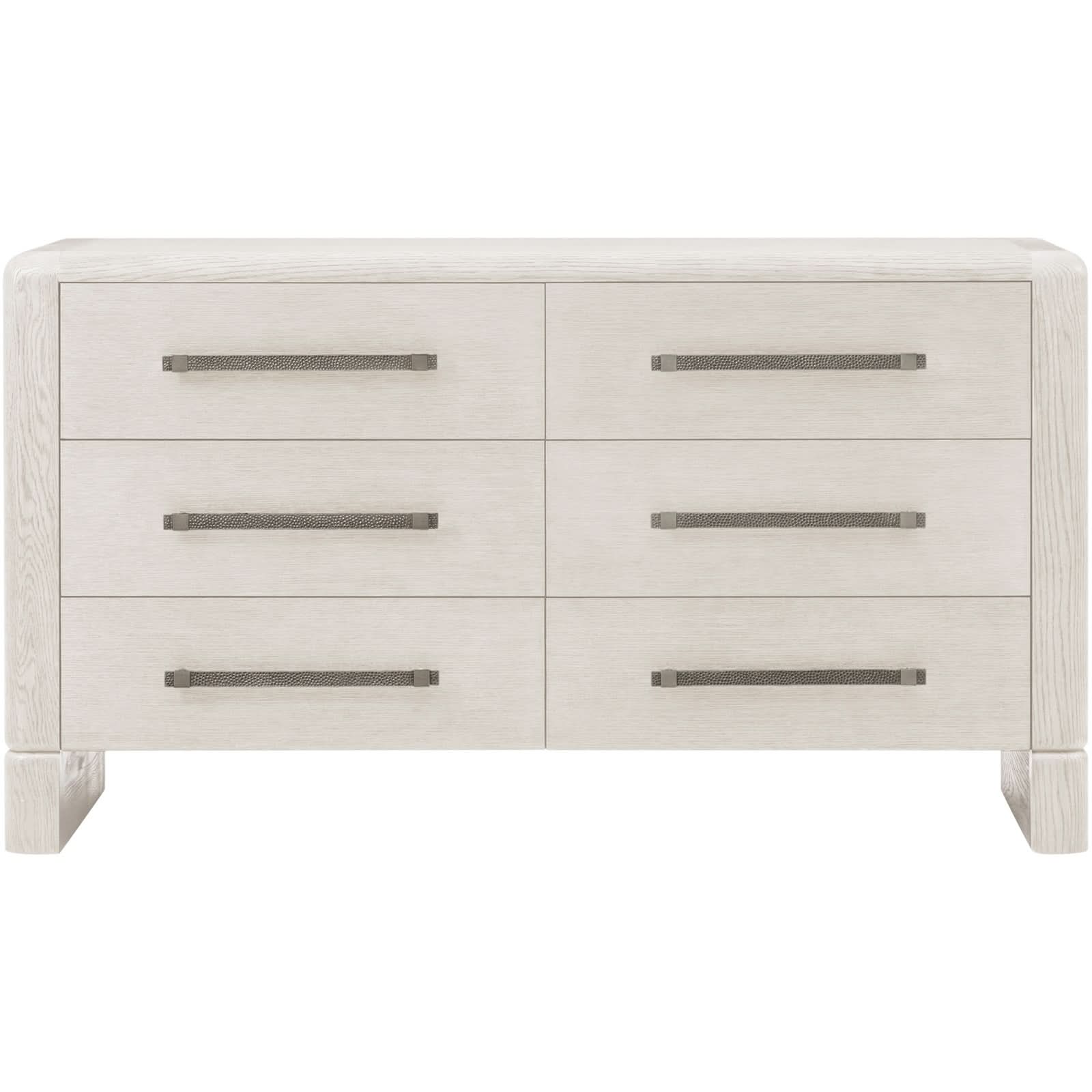 Theodore Alexander Luna 6-Drawer Dresser Light   Nicholas John Interiors