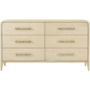 Theodore Alexander Dresser Judith Leiber 6-Drawer in Light   Nicholas John Interiors