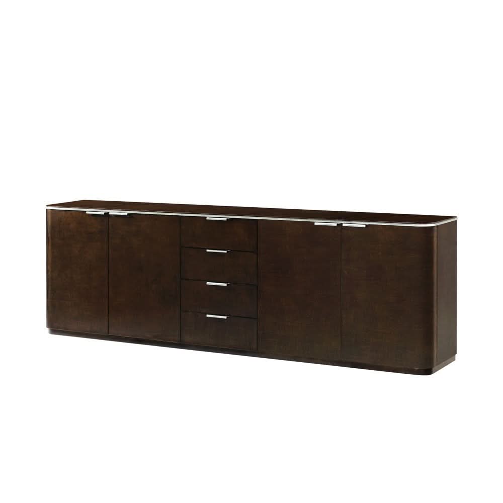Theodore Alexander Hudson Sideboard Dark   Nicholas John Interiors