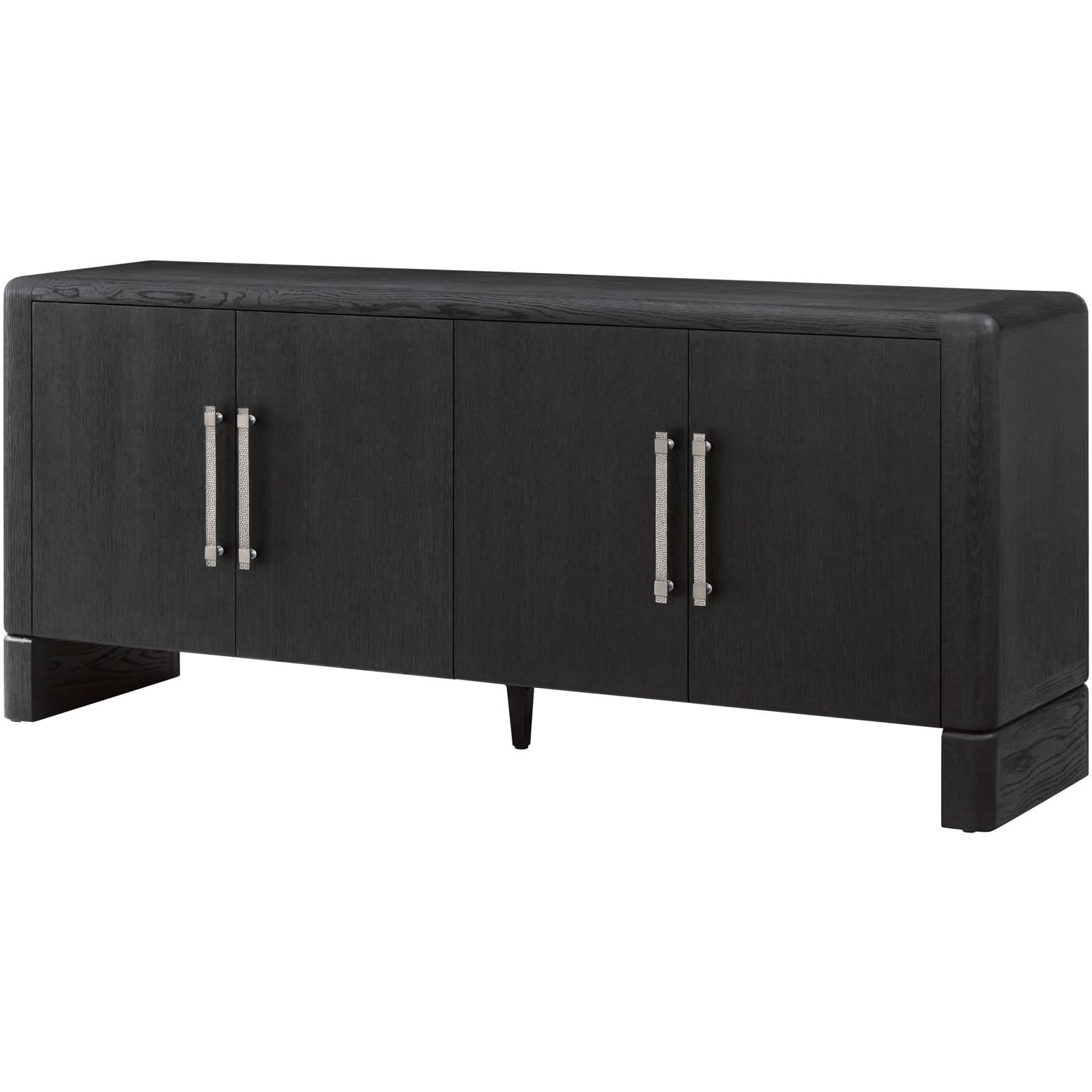 Theodore Alexander Luna 4-Door Sideboard Dark   Nicholas John Interiors