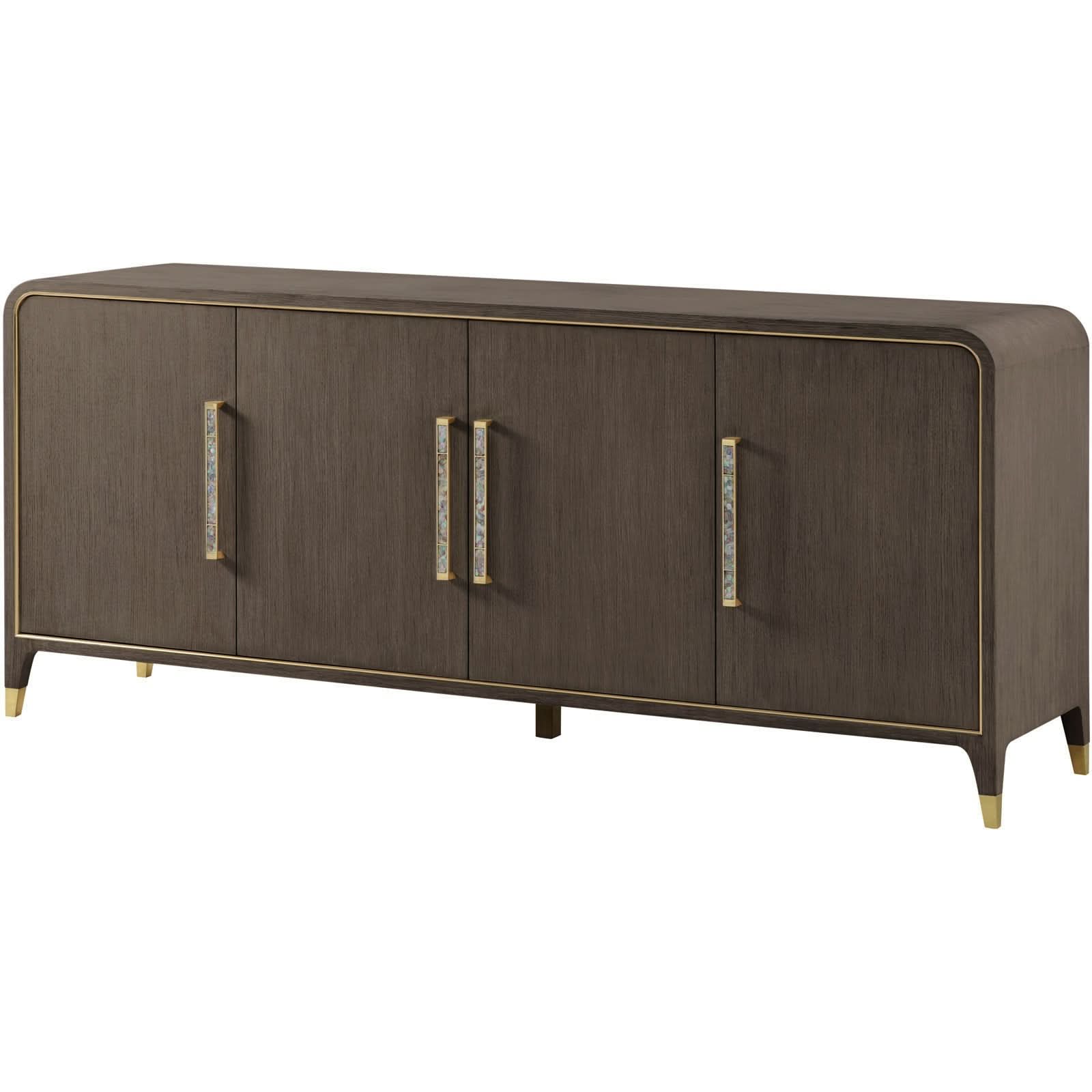 Theodore Alexander Judith Leiber Sideboard Dark   Nicholas John Interiors