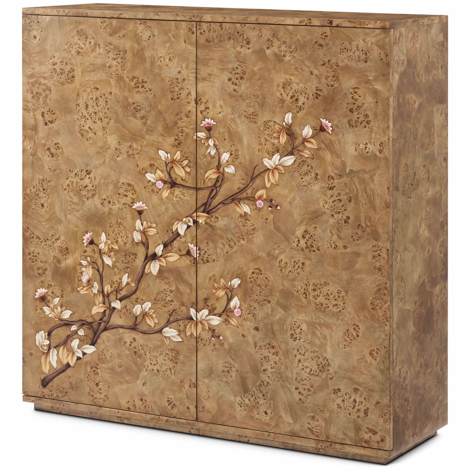 Theodore Alexander Flora Bar Cabinet   Nicholas John Interiors