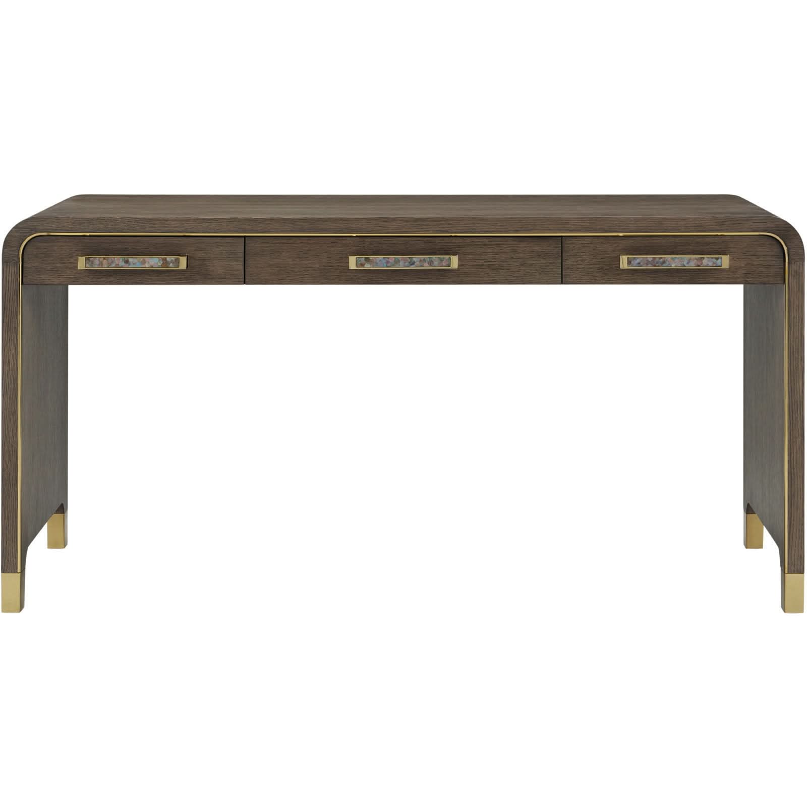Theodore Alexander Desk Judith Leiber in Dark   Nicholas John Interiors