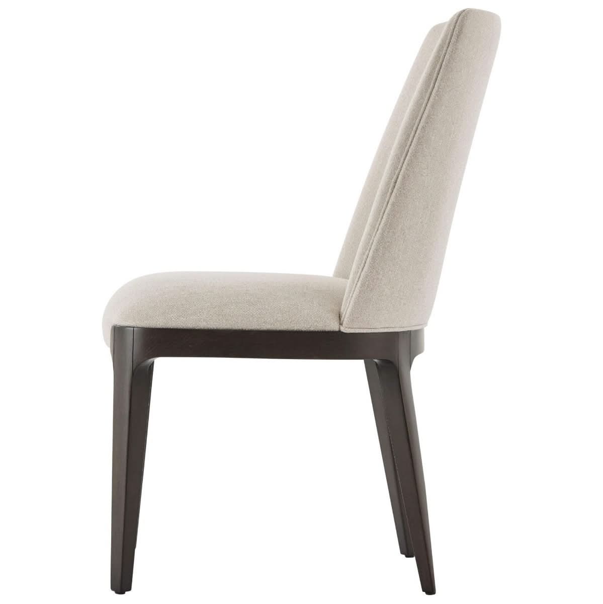 Theodore Alexander Chair Dayton Dining in Kendal Linen   Nicholas John Interiors