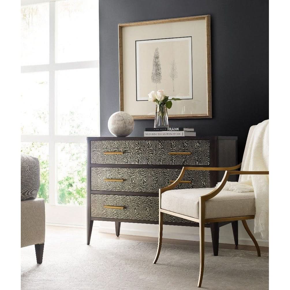 Theodore Alexander Norwood Chest of Drawers in Rowan   Nicholas John Interiors