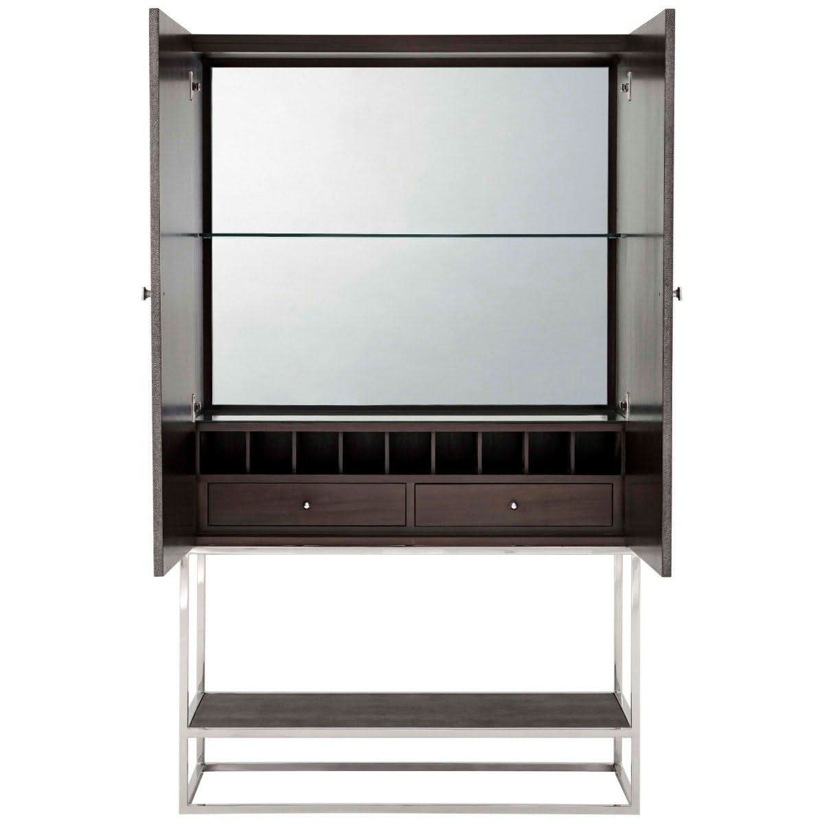 Theodore Alexander Cabinet Townsend Bar in Tempest   Nicholas John Interiors