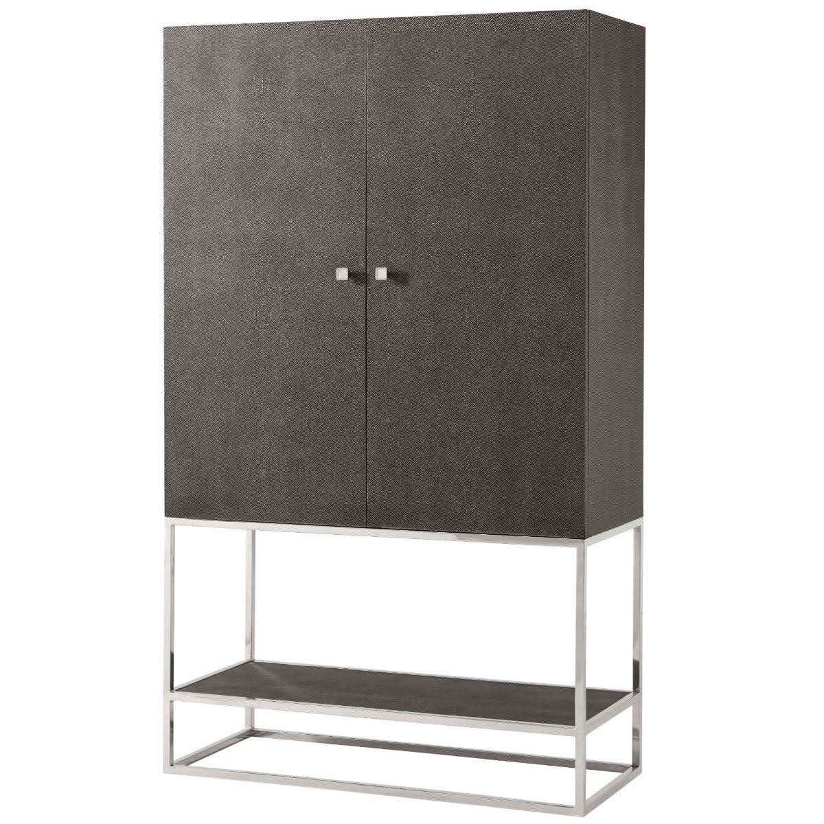 Theodore Alexander Cabinet Townsend Bar in Tempest   Nicholas John Interiors