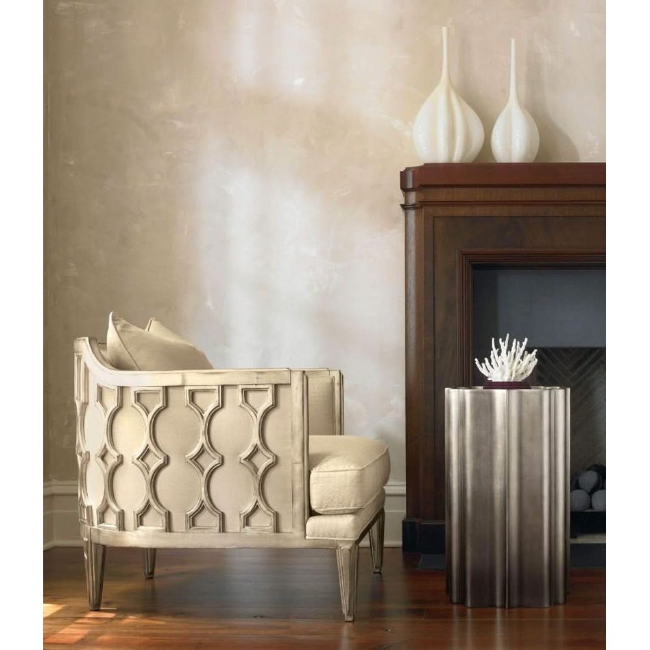 Caracole Gold Is Up Side Table   Nicholas John Interiors