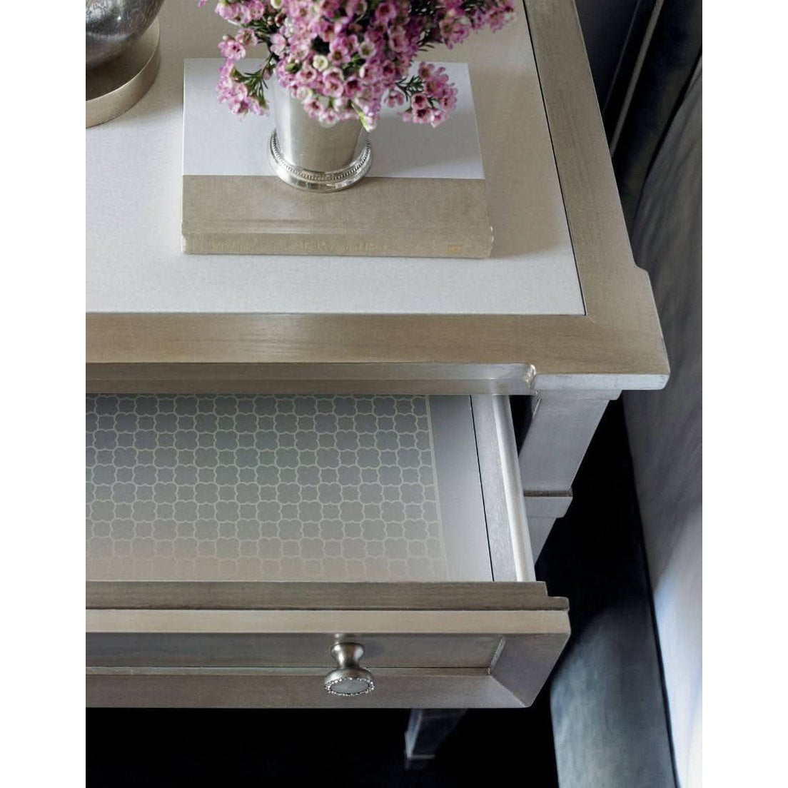 Caracole Buona Notte Bedside Table   Nicholas John Interiors