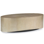 Caracole Come Oval Here Coffee Table   Nicholas John Interiors