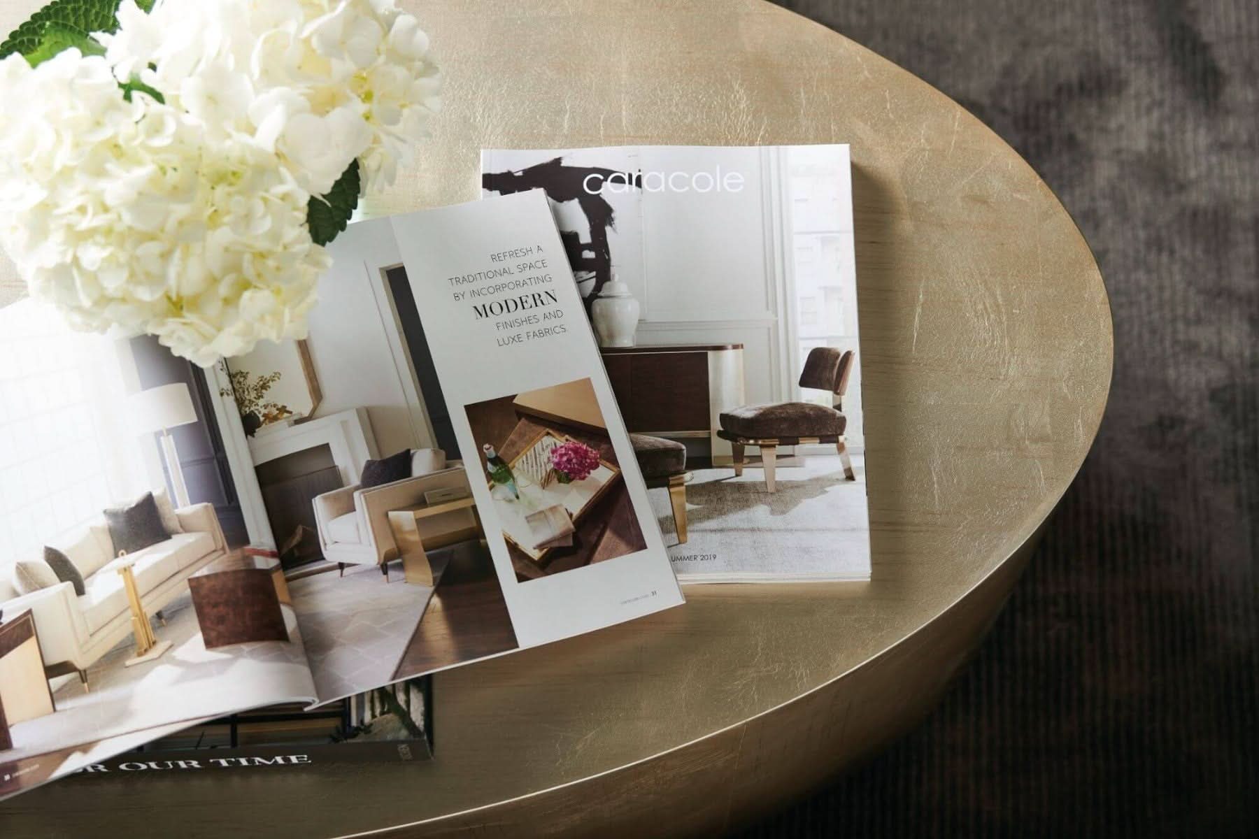 Caracole Come Oval Here Coffee Table   Nicholas John Interiors