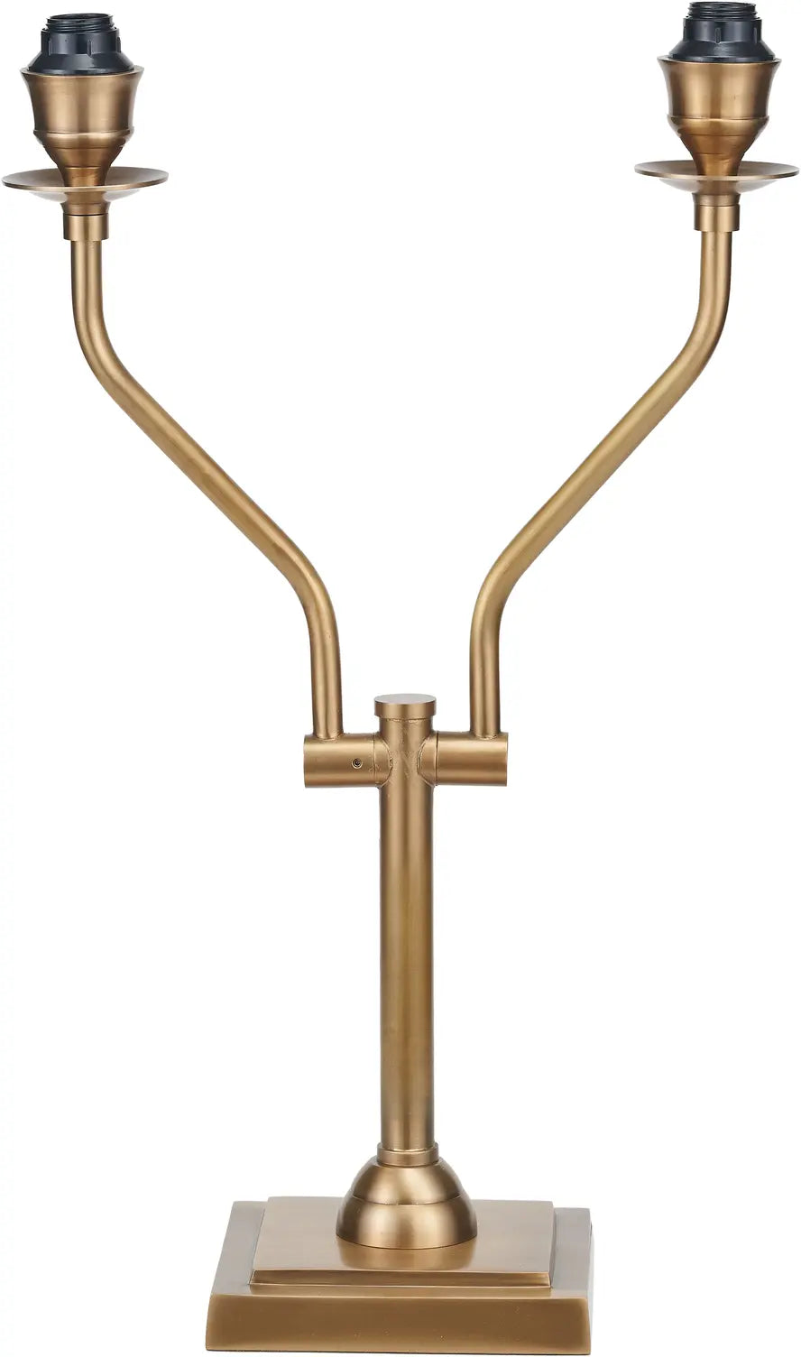 Tatiana Antique Brass Metal Table Lamp Base   Nicholas John Interiors